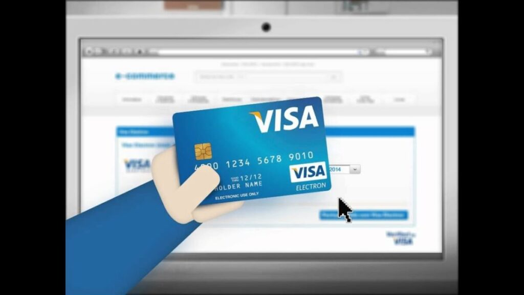 Use o cartão de crédito para fazer compras online