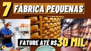 Sete Fábricas Pequenas e Lucrativas para Você Empreender