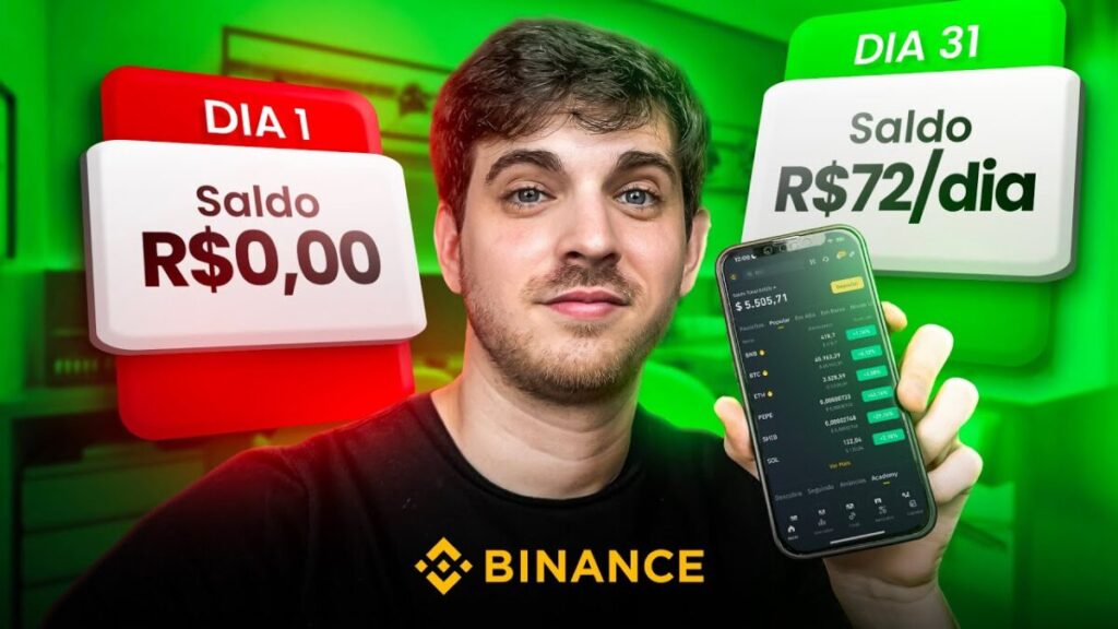 Como ganhar dinheiro na BINANCE em 2024 (3 formas SIMPLES para iniciantes)